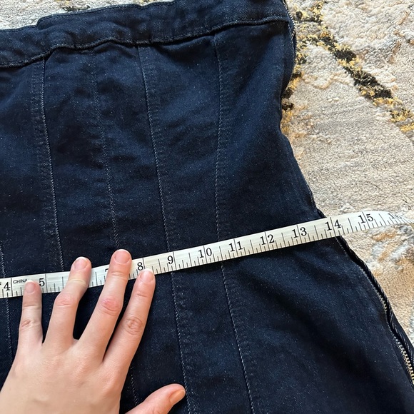 Zara Denim Mini Dress - Picture 4 of 5